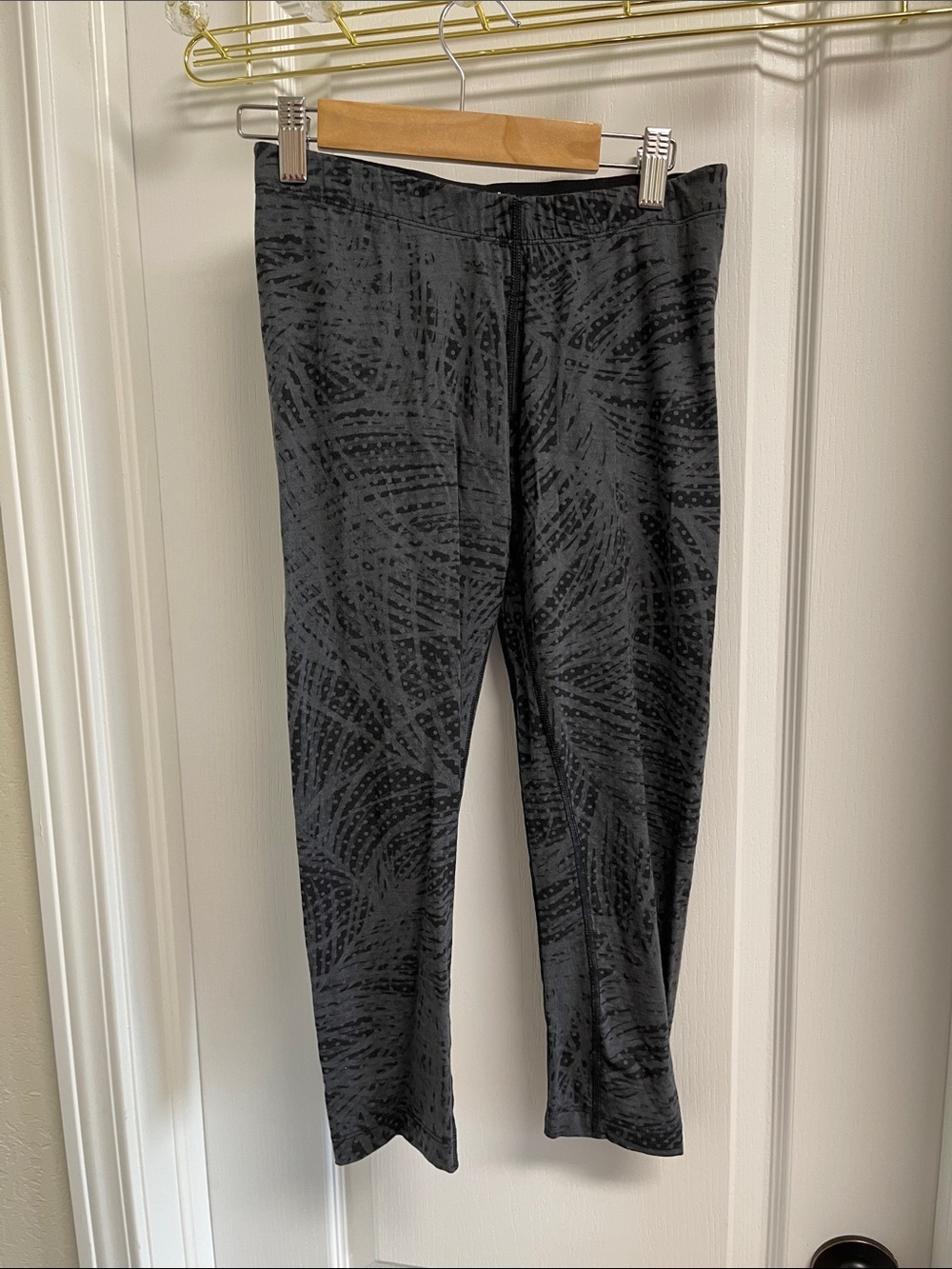 Icebreaker Black Patterned Jogger Pants